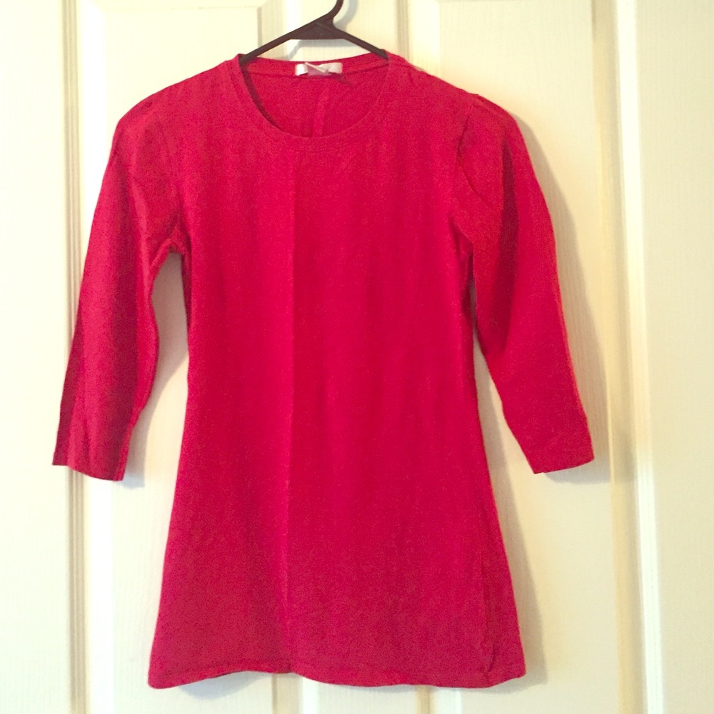 Solid Red Top